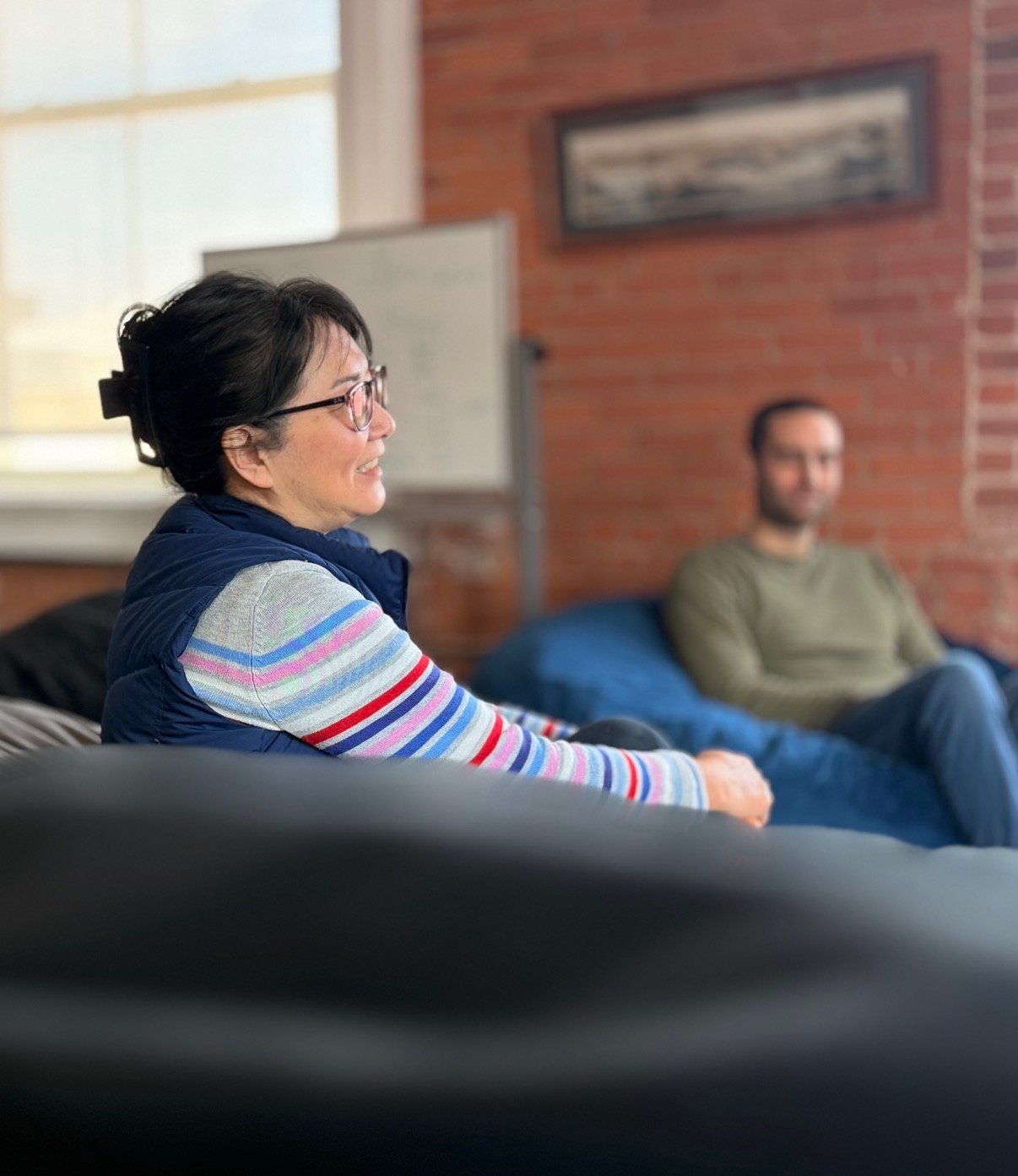 Bean bag work warriors!